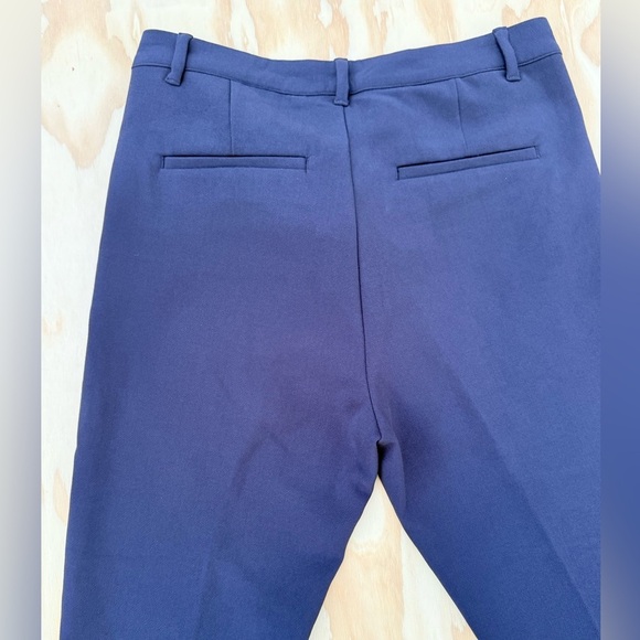 Gap Women’s Navy Sailor Pants Size 14 NWT Gold Button High Rise Flare Trousers - Picture 13 of 13